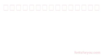 Ac3Bemine font – Pink Fonts On White Background