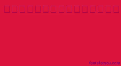 Ac3Bemine font – Purple Fonts On Red Background