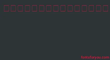 Ac3Bemine font – Red Fonts On Black Background