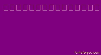 Ac3Bemine font – Yellow Fonts On Purple Background