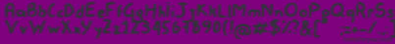 Lisätietoja Remisso-fontista Remisso-fontti – mustat fontit violetilla taustalla