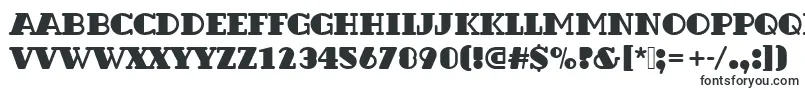 Шрифт Dextorbladro1 – плакатные шрифты
