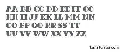 Review of the Dextorbladro1 Font