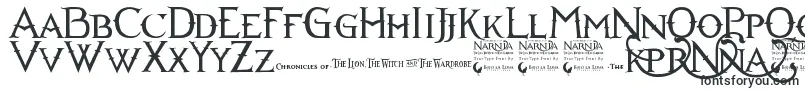 Narnia-fontti – Ilman serifejä olevat fontit