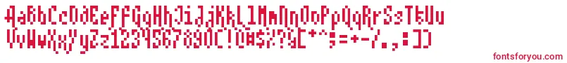 MonoAMano Font – Red Fonts