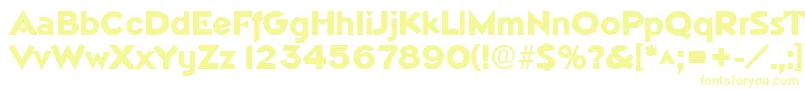 NapolilhBold Font – Yellow Fonts