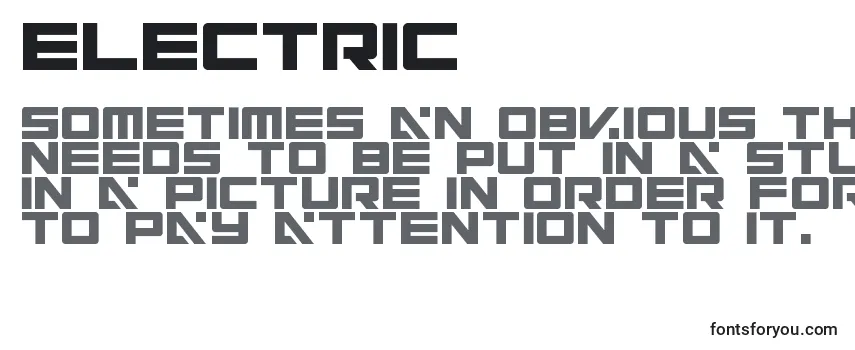 Electric-fontti
