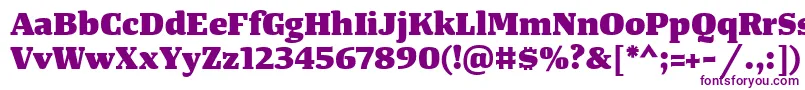 TangerserifwideHeavy Font – Purple Fonts