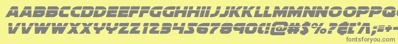 More about Soloistlaserital Font Soloistlaserital Font – Gray Fonts on Yellow Background