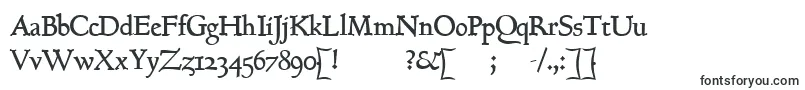GoundyhundredBold-fontti – kirjafontit