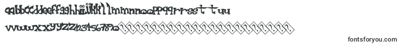 Шрифт Furrysack – разные шрифты