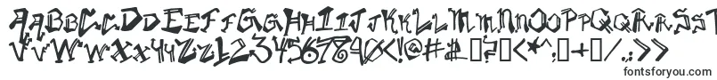 Krylongothic-Schriftart – Schriftarten, die mit K beginnen