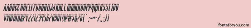 Devilsummonerhalfital Font – Black Fonts on Pink Background