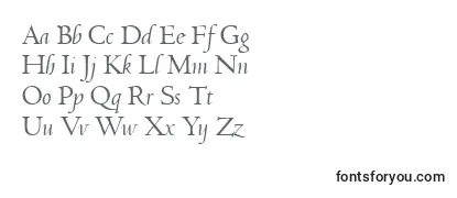 Обзор шрифта JensonClassicoItalic