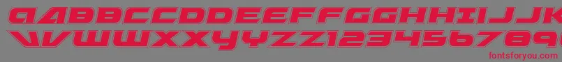 Graymalkin Academy Font – Red Fonts on Gray Background