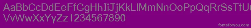 Czcionka Vietnamese – szare czcionki na fioletowym tle