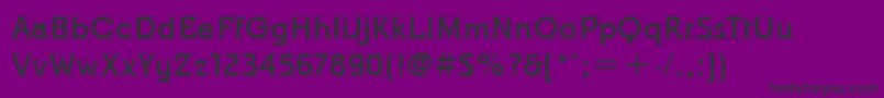 OdysseeItcMedium Font – Black Fonts on Purple Background