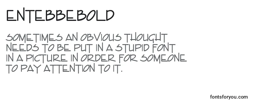 EntebbeBold-fontti