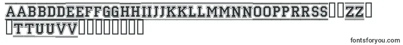 ACampusgrdcfr-Schriftart – estnische Schriften
