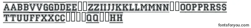 ACampusgrdcfr-Schriftart – usbekische Schriften