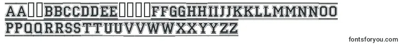 ACampusgrdcfr-Schriftart – mazedonische Schriften