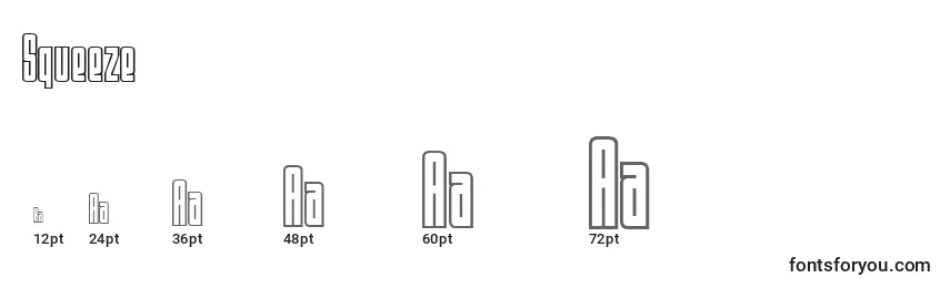Squeeze Font Sizes