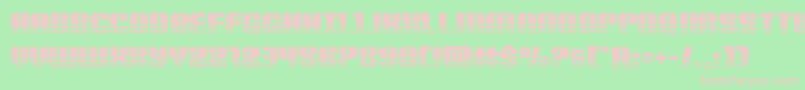 Nightwraithtwotone Font – Pink Fonts on Green Background