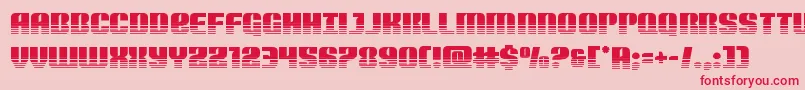 Nightwraithtwotone Font – Red Fonts on Pink Background