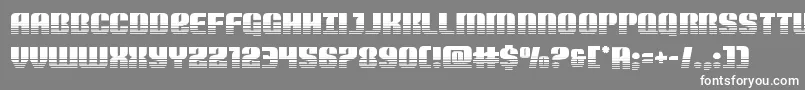 Nightwraithtwotone Font – White Fonts on Gray Background