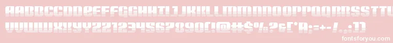 Nightwraithtwotone Font – White Fonts on Pink Background