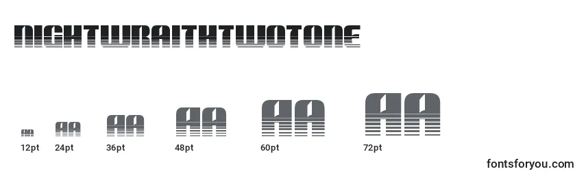 Nightwraithtwotone Font Sizes