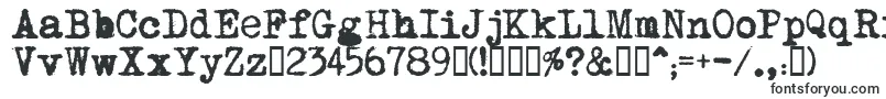MomВґstypewriter-fontti – Alkavat M:lla olevat fontit