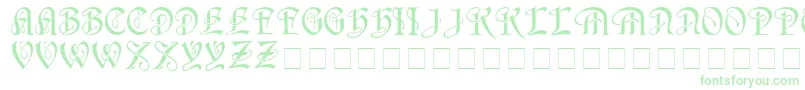 HorstcapsMedium Font – Green Fonts