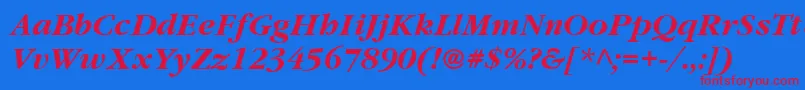 Подробнее о шрифте ItcGaramondLtBoldItalic Шрифт ItcGaramondLtBoldItalic – красные шрифты на синем фоне