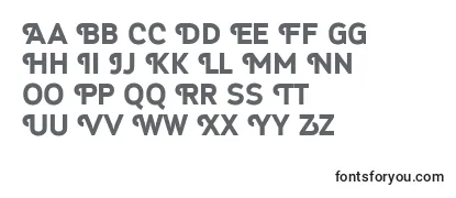 Review of the Myra4fCapsBold Font