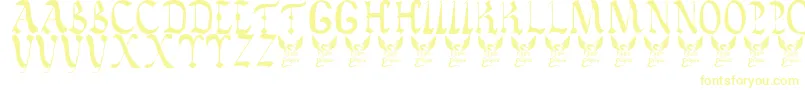 Police VaticanRoughLetters8thC – polices jaunes