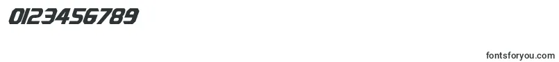 Borgsquadcondital Font – Fonts for Numbers and Digits