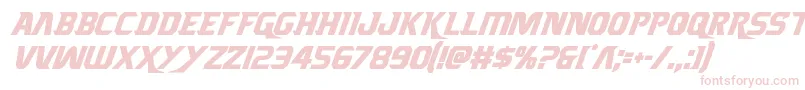 Borgsquadcondital Font – Pink Fonts on White Background