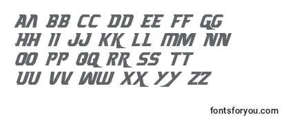 Обзор шрифта Borgsquadcondital