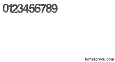 Steamrose font – Fonts For Numbers