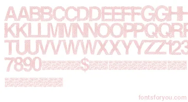 Steamrose font – Pink Fonts On White Background
