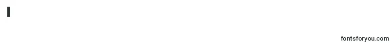 BeamRiderExpanded Font – Fonts for Digit 1