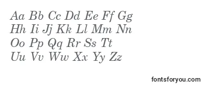 CenturyschteeItalic Font
