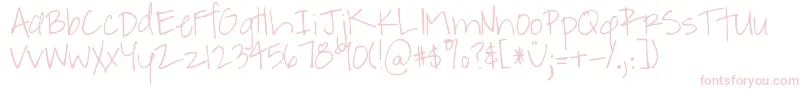 Подробнее о шрифте DjbABitOfFlaire Шрифт DjbABitOfFlaire – розовые шрифты
