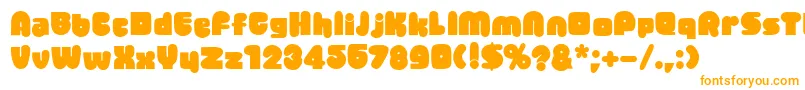 Jellybean Font – Orange Fonts