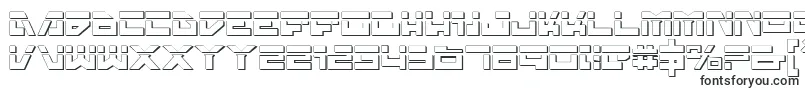 Шрифт Trajialaser3D – 3D шрифты