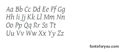 Обзор шрифта GentiumBasicItalic