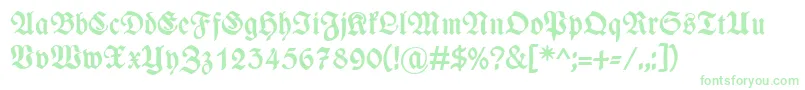 WieynkfrakturBold Font – Green Fonts