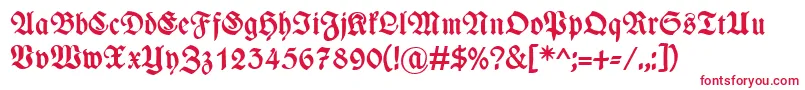 WieynkfrakturBold Font – Red Fonts