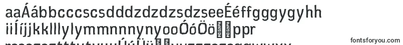 Шрифт CardboardcatRegular – венгерские шрифты